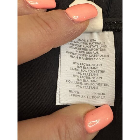 Black Bikini Set M Strappy Top Low-Rise Bottom Y2K Festival Swimwear Cool - Picture 11 of 11